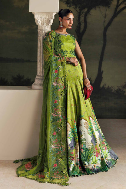 MARIA.B SOIREE Unstitched Formals Collection 2026 | SR-01-06-Peridot Green