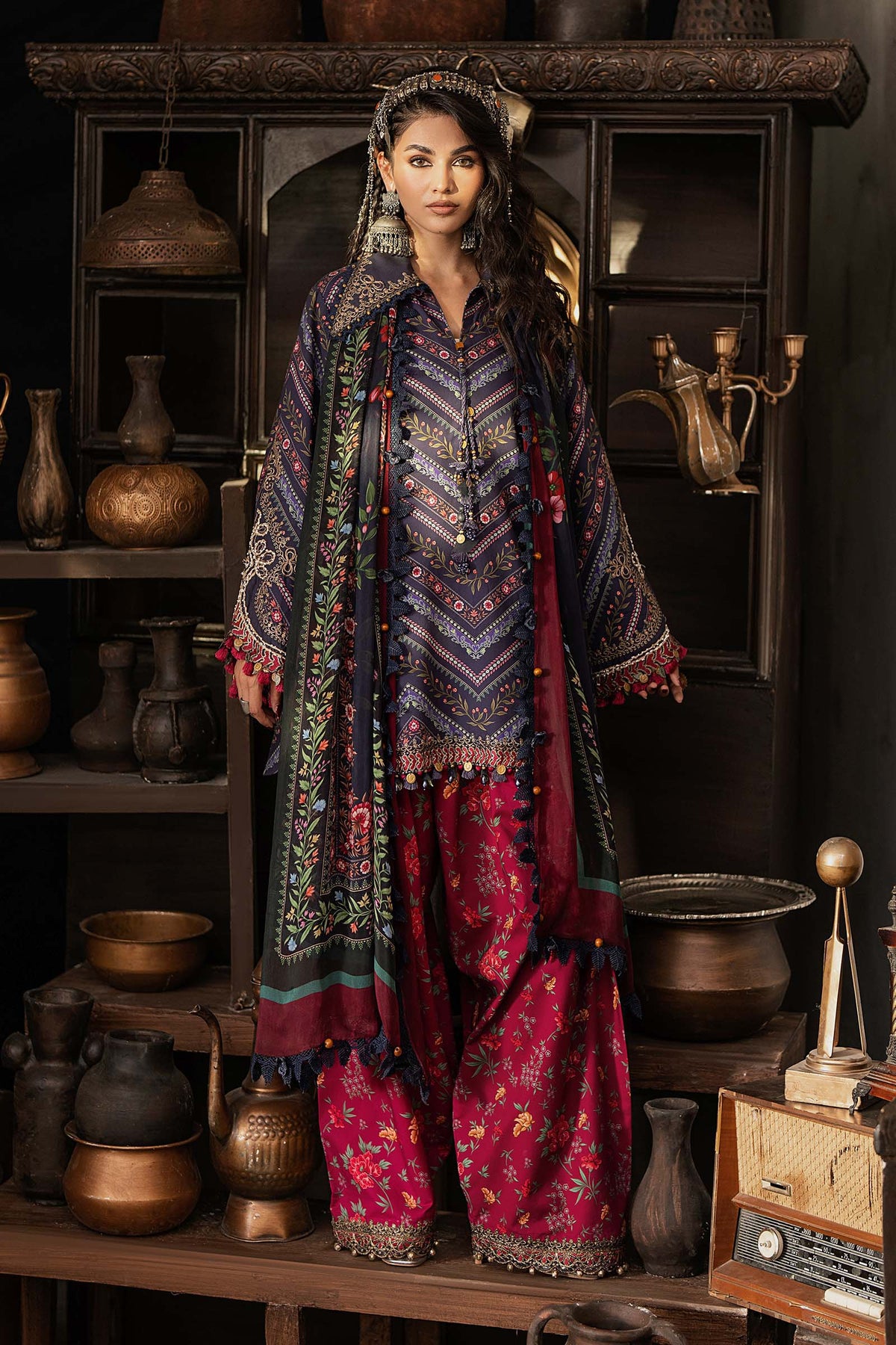 Maria B M Prints Winter 2026 | MPT-3107 B