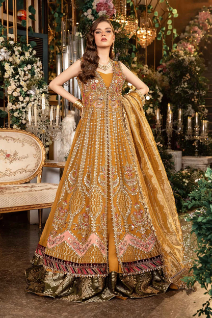 Maria B Embroidered Wedding Collection 2024 | BD-2907