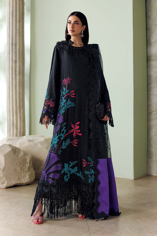 MARIA.B SOIREE Unstitched Formals Collection 2026 | SR-01-08-Mid Night Noir