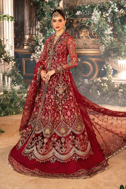 Maria B Embroidered Wedding Collection 2024 | BD-2908