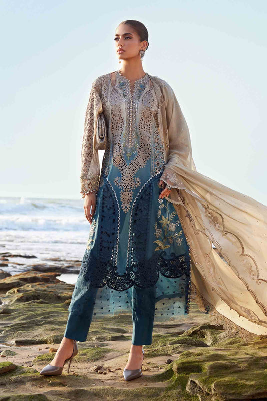 MARIA.B EID LUXURY LAWN 2025 | D-08