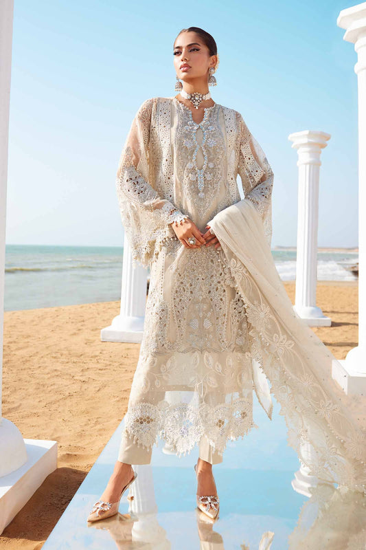 MARIA.B EID LUXURY LAWN 2025 | D-09