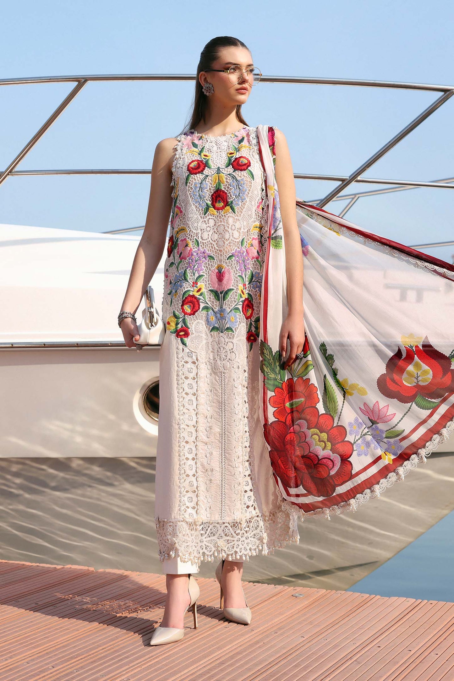 Maria B Luxury Lawn 2026 | D-2610-A