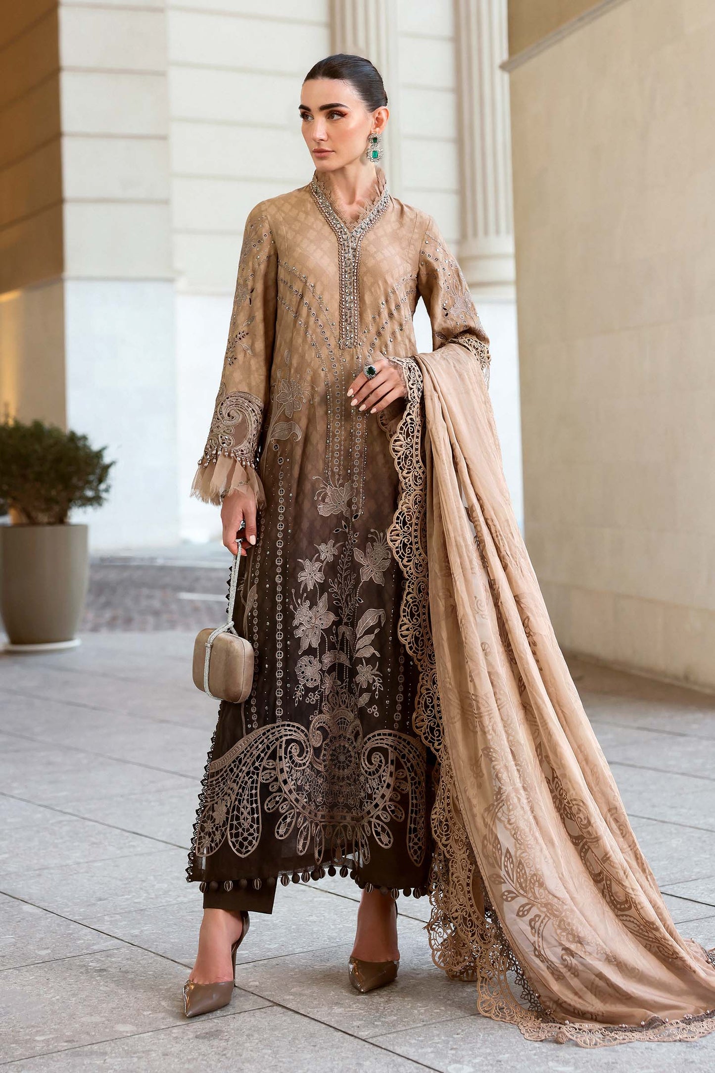 Maria B Luxury Lawn 2026 | D-2601-A