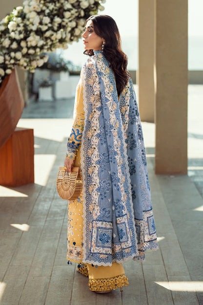 Qalamkar Luxury Lawn | Sahil 2025 | FK-06 NATALIE