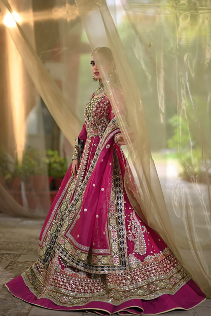 Qalamkar Wedding formals | Bridal Collection 2024 | RF-04 | RIMEL