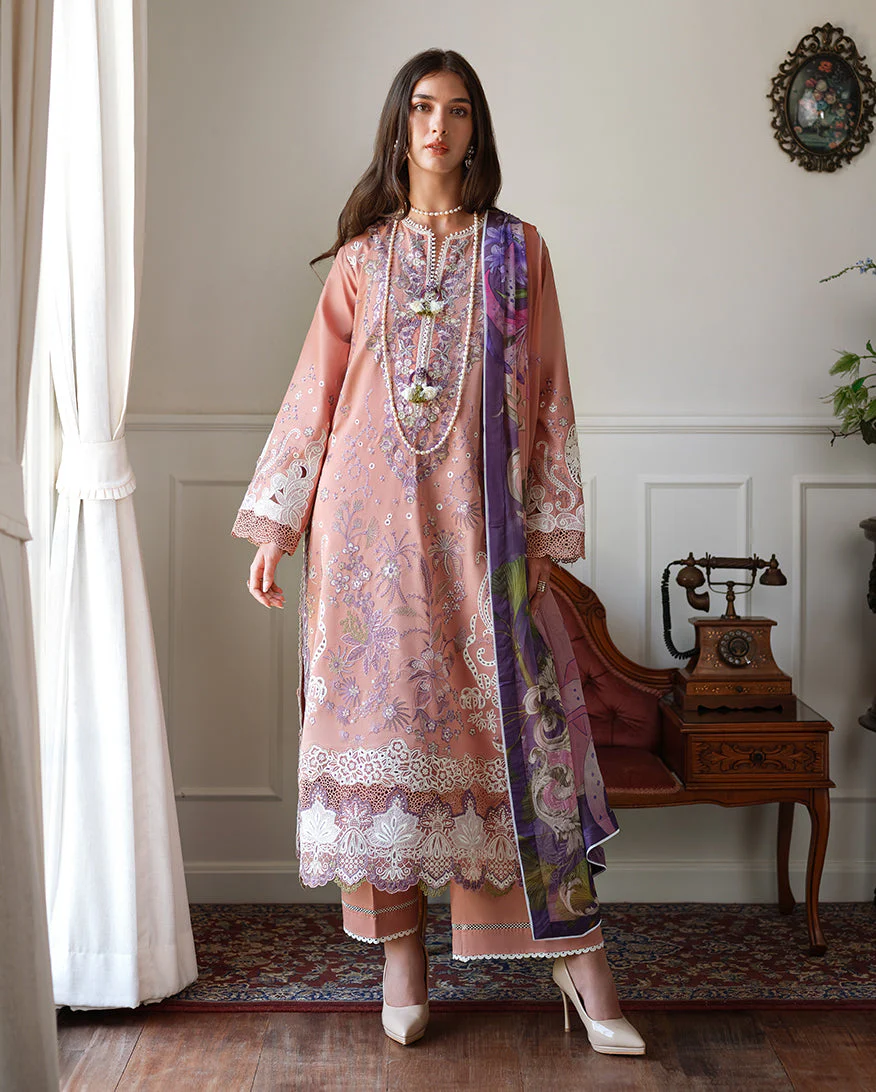 Mushq Amoi | Luxury Lawn 2026 | DAISY CHAIN