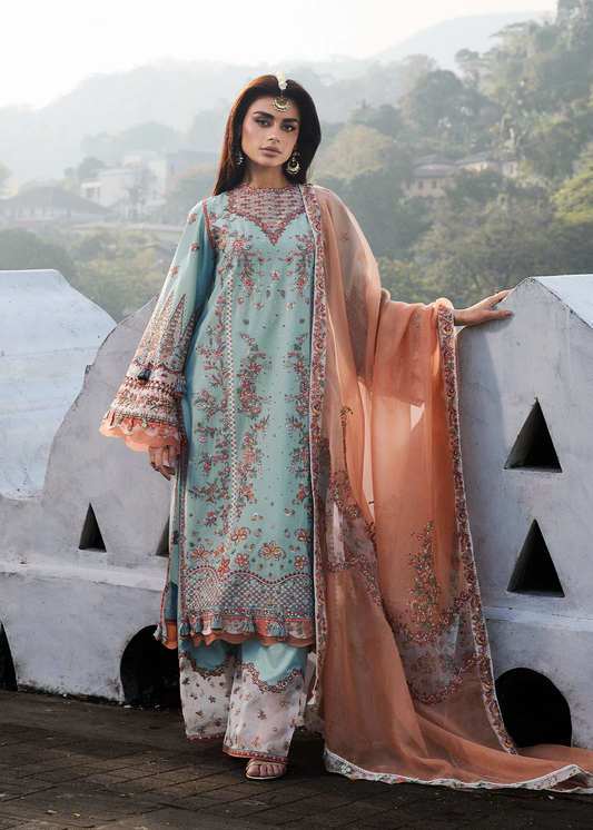 Hussain Rehar Luxury Lawn 2025 | MALIBU