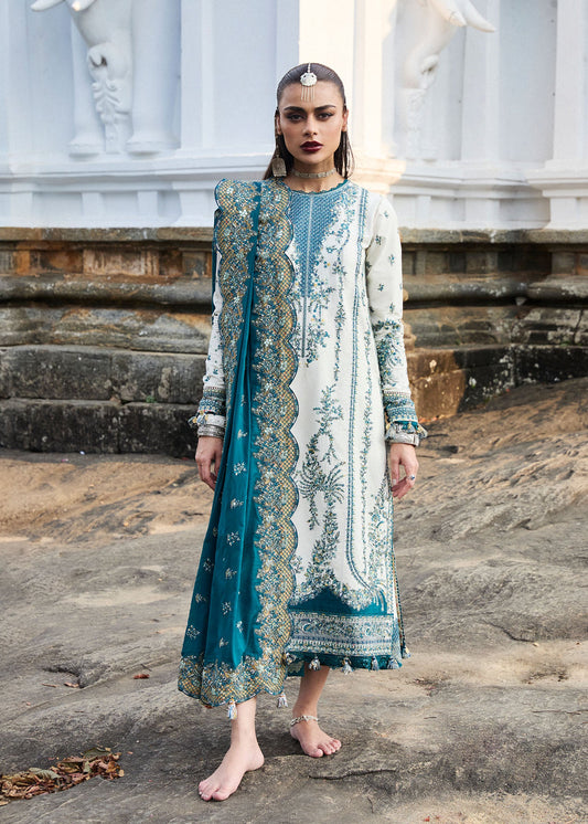 Hussain Rehar Luxury Lawn 2025 | VEIL
