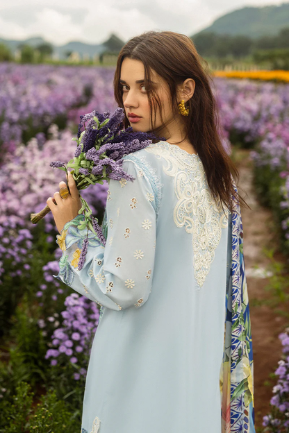 Secret Garden Hemline .Lawn By Mushq 2025 | HIDDEN OASIS