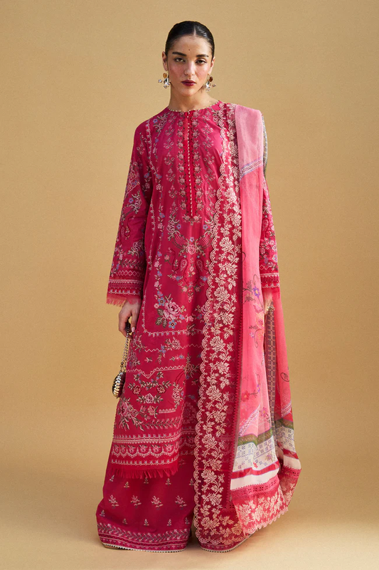 Zara Shahjahan Luxury Lawn 2025 | Satori | 07A
