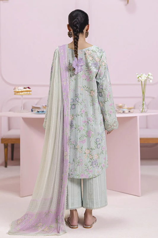 Qalamkar QPrints Embroidered Lawn 2025 | EM-05B | GRETA