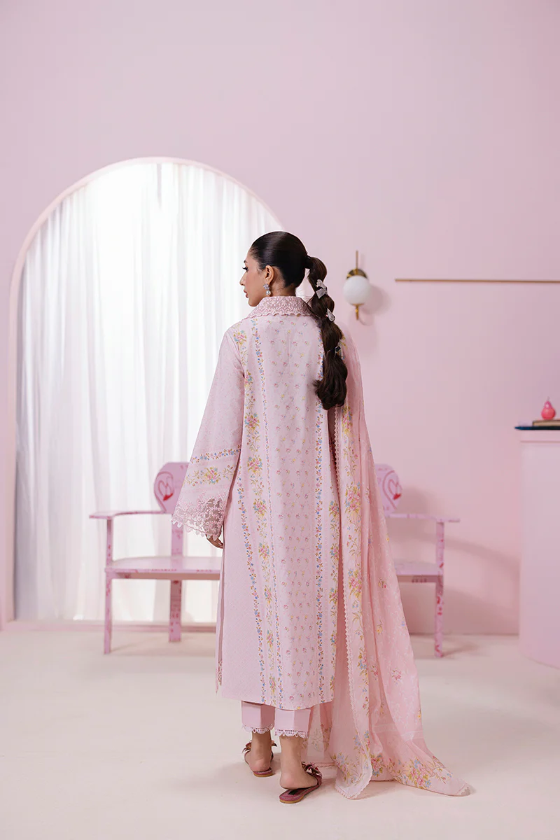 Qalamkar QPrints Embroidered Lawn 2025 | EM-07B | EDEN