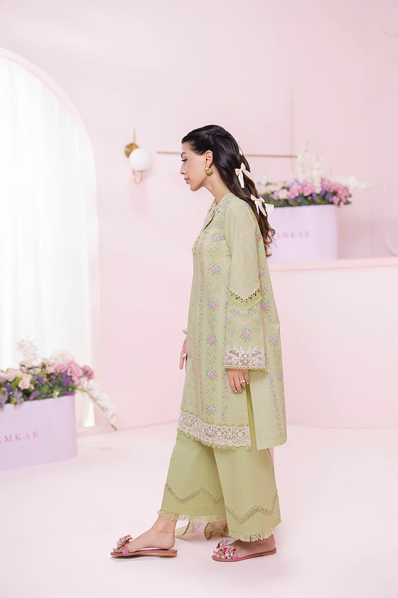 Qalamkar QPrints Embroidered Lawn 2025 | EM-07A | XENA