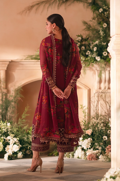 Charizma Vasal Embroidered Chiffon Collection | VSL5-08