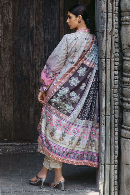 Mushq Silk Collection | Nirvana | 2024 | PEWTER