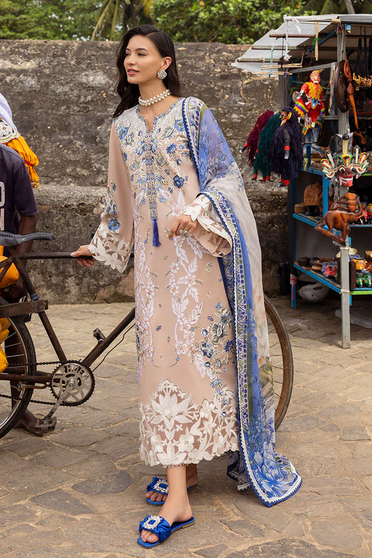 Manaram luxury Lawn 2025 by Mushq | GLISTENING GROOVE