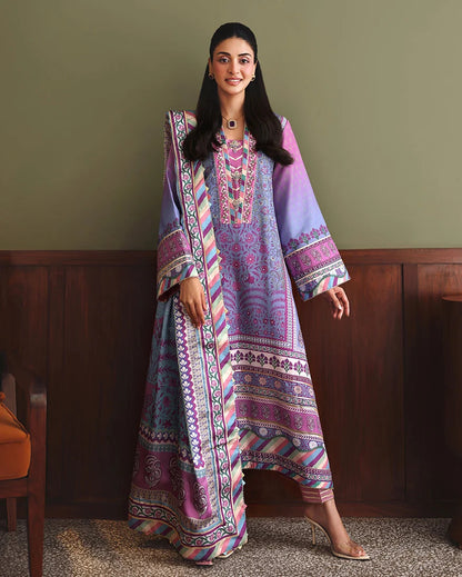 Mushq Hemline Nirvana Printed Silk 2026 | NATURALLY ME