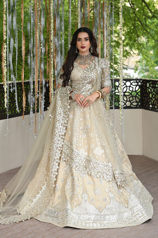 Qalamkar Wedding formals | Bridal Collection 2024 | RF-06 | ROOP