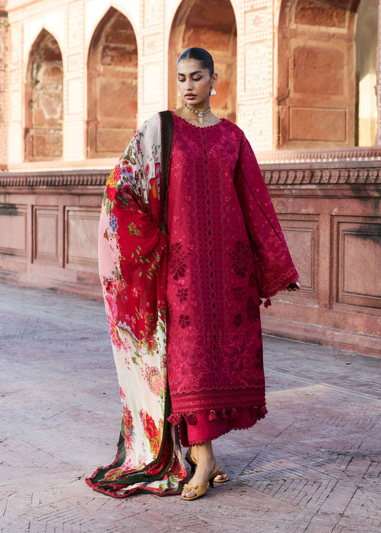 Zan Lawn 2026 by Hussain Rehar || QERMEZ