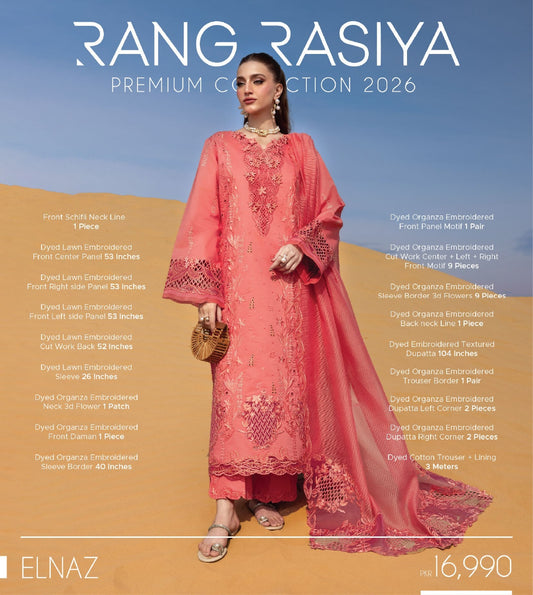 Rang Rasiya Premium Collection 2026 | ELINAZ