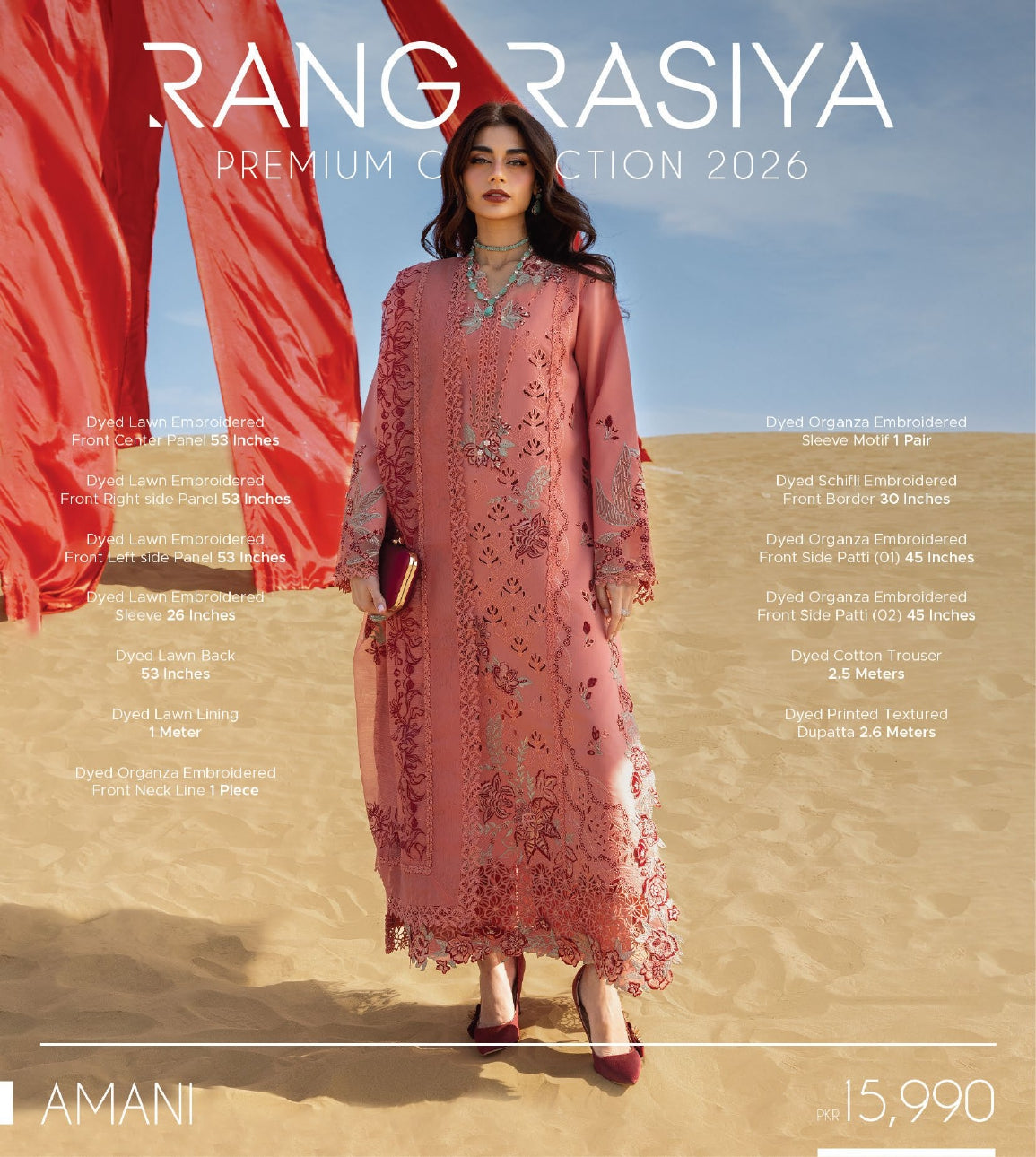 Rang Rasiya Premium Collection 2026 | AMANI