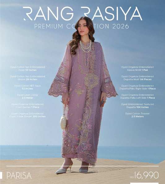 Rang Rasiya Premium Collection 2026 | PARISA