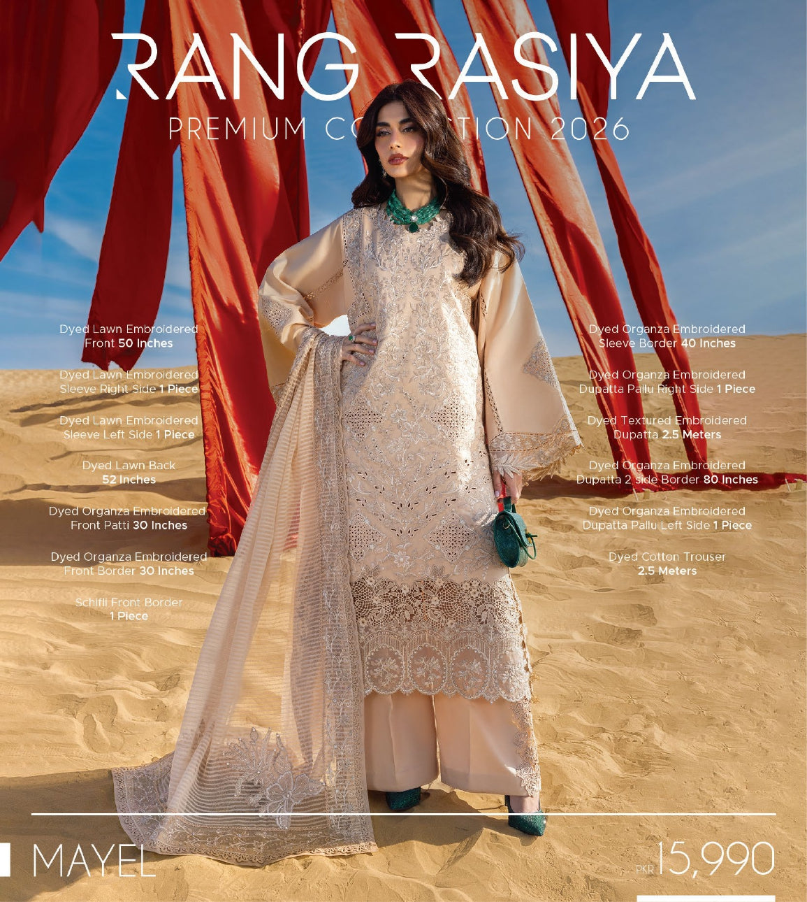 Rang Rasiya Premium Collection 2026 | MAYEL