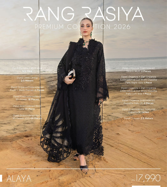 Rang Rasiya Premium Collection 2026 | ALAYA