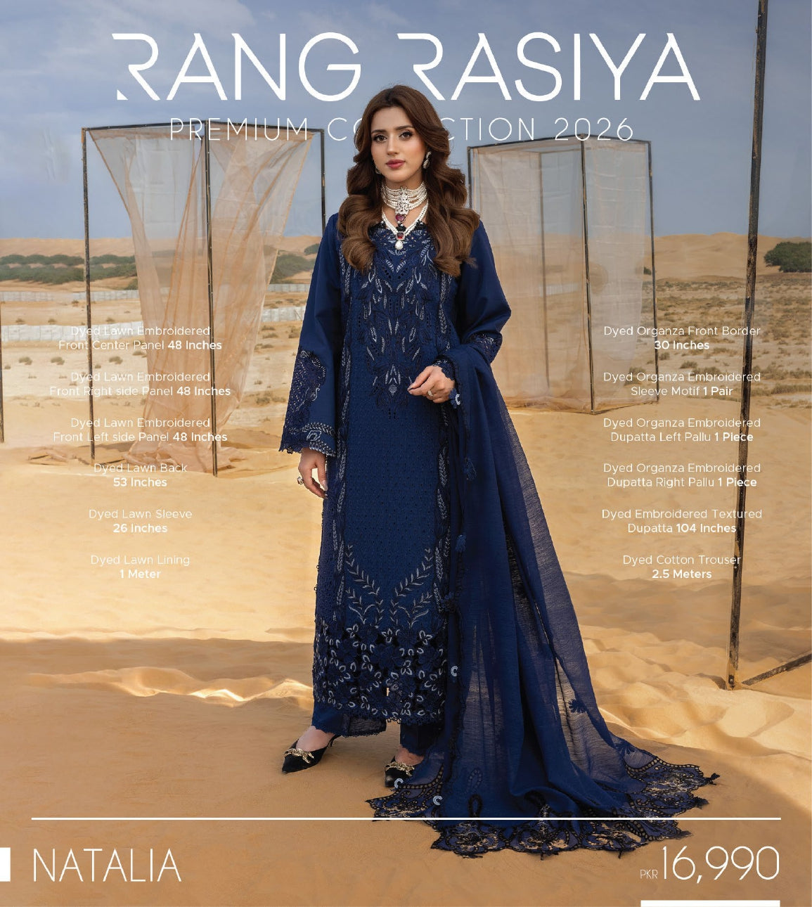 Rang Rasiya Premium Collection 2026 | NATALIA