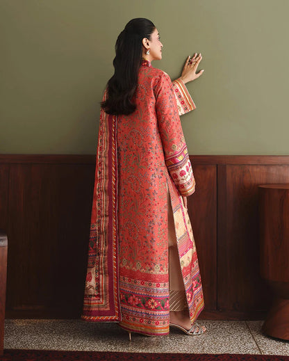 Mushq Hemline Nirvana Printed Silk 2026 | ROSE MOOD