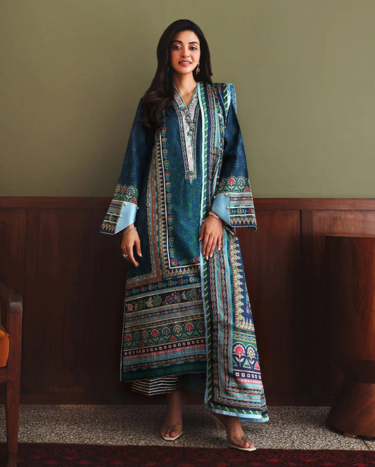 Mushq Hemline Nirvana Printed Silk 2026 | SCENE STEALER