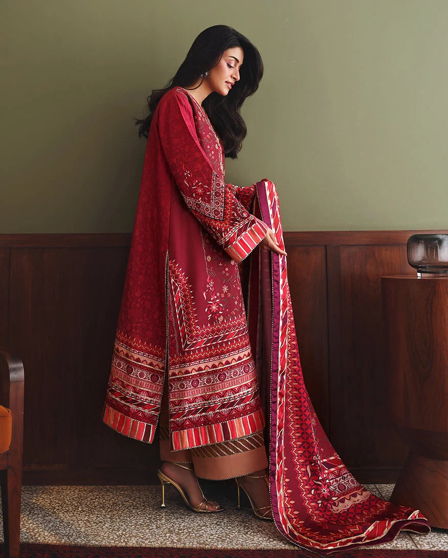 Mushq Hemline Nirvana Printed Silk 2026 | SOFT SPOTLIGHT