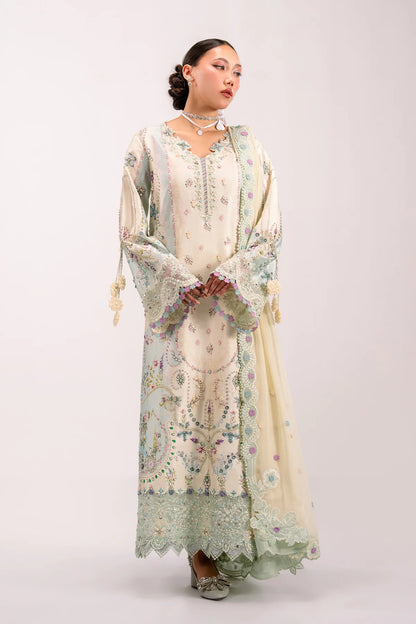 Qalamkar Luxe Silk 2026 | QSL-01 | AZURE