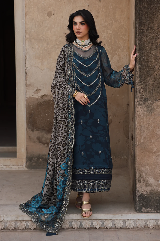 Charizma Vasal Embroidered Printed Collection 2025 | VSL25-43