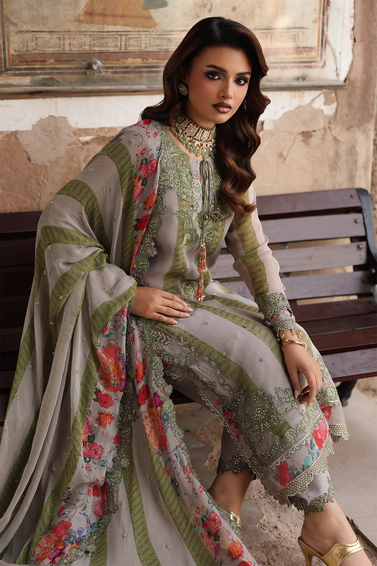 Charizma Vasal Embroidered Printed Collection 2025 | VSL25-46