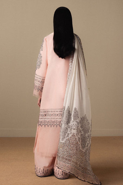 Zara Shahjahan Luxury Lawn 2026 | SATORI | AKAHANA - D11