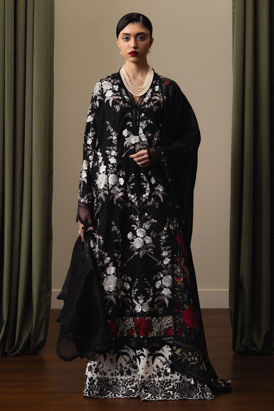 Zara Shahjahan Luxury Lawn 2026 | SATORI | TAKUMI - D10