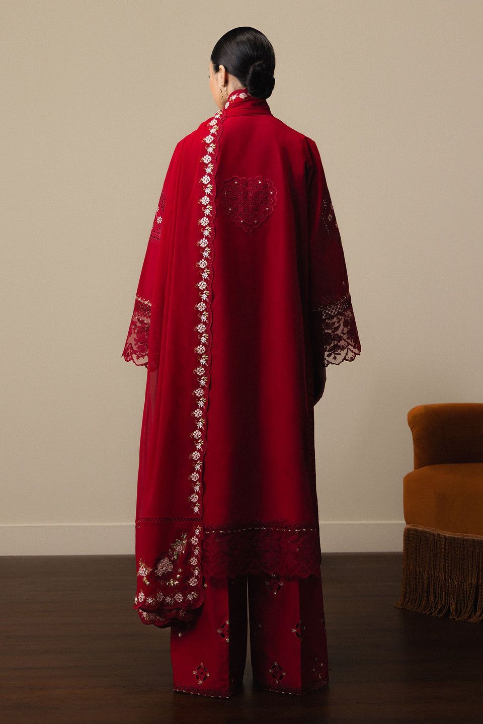 Zara Shahjahan Luxury Lawn 2026 | SATORI | AKARI - D08