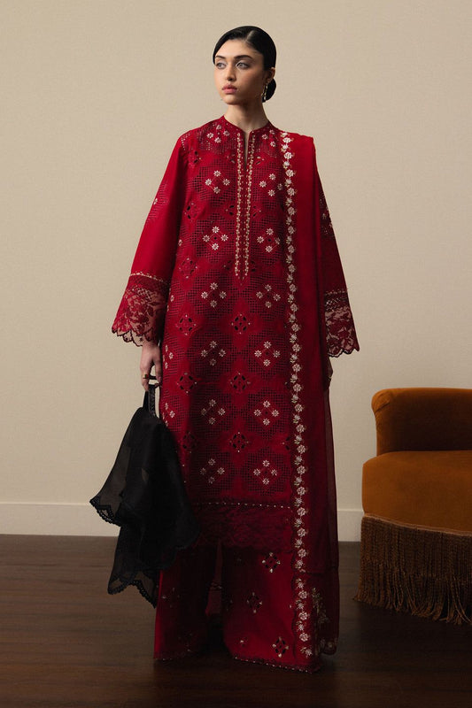 Zara Shahjahan Luxury Lawn 2026 | SATORI | AKARI - D08