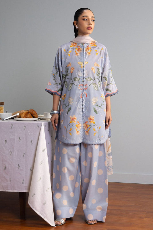 Coco Prints By Zara Shahjahan Vol-02 2026 | YUKI-08B