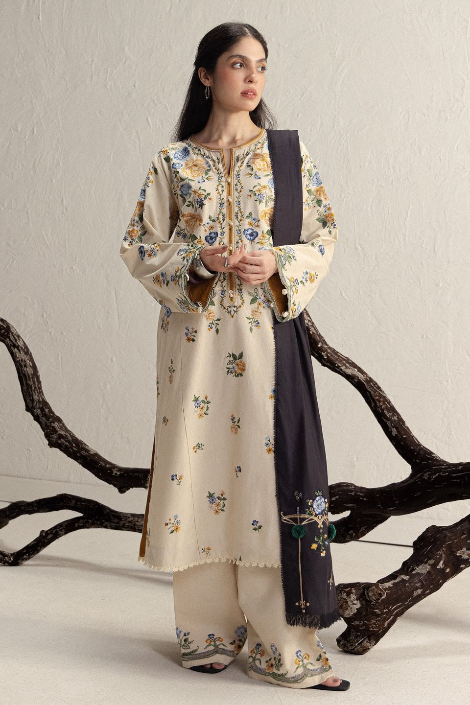 Coco by Zara Shahjahan Winter Unstitched 2026 | ASMANI-9B