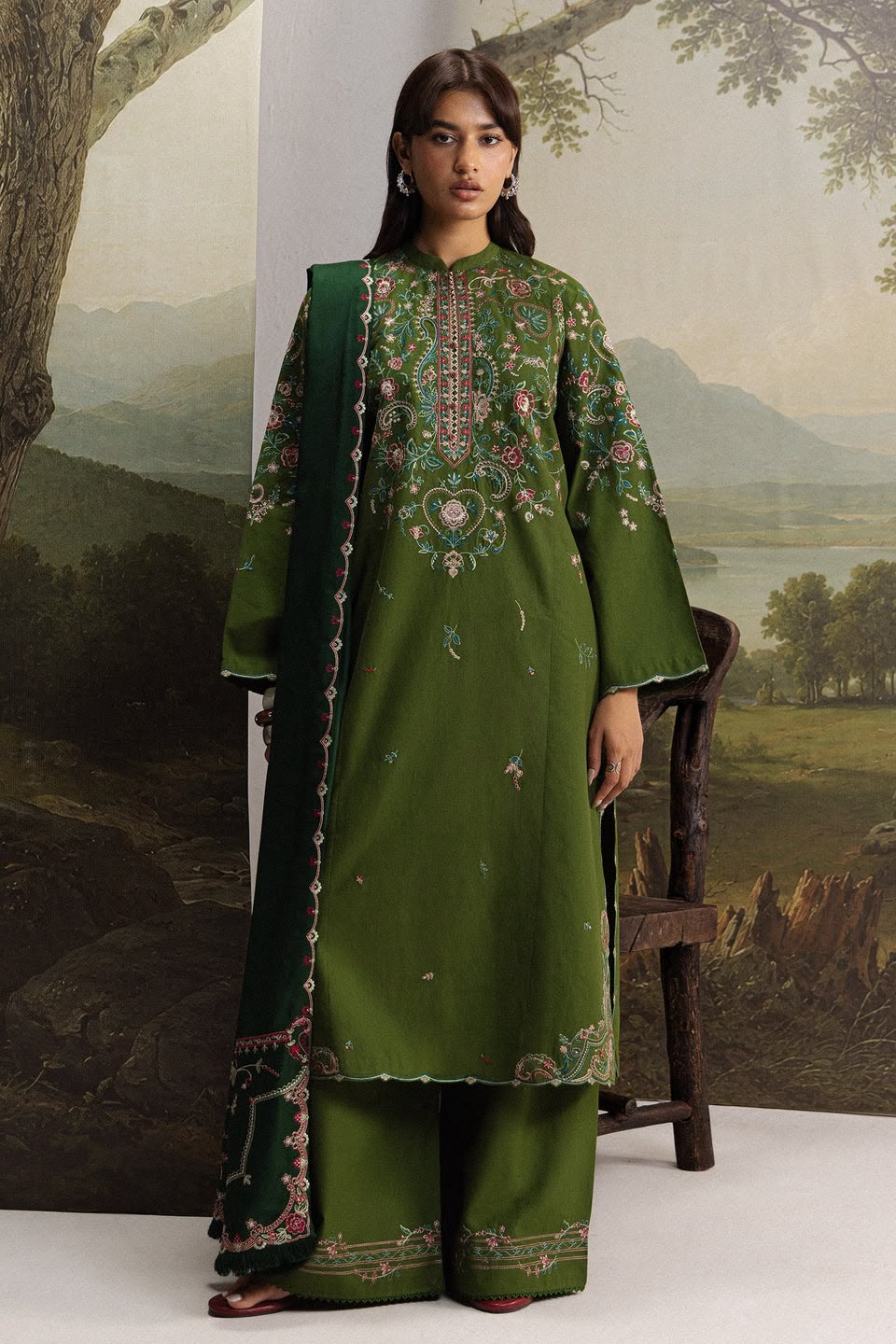 Coco by Zara Shahjahan Winter Unstitched 2026 | SHAB-5B