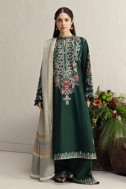 Coco by Zara Shahjahan Winter Unstitched 2026 | OCHRE-2B