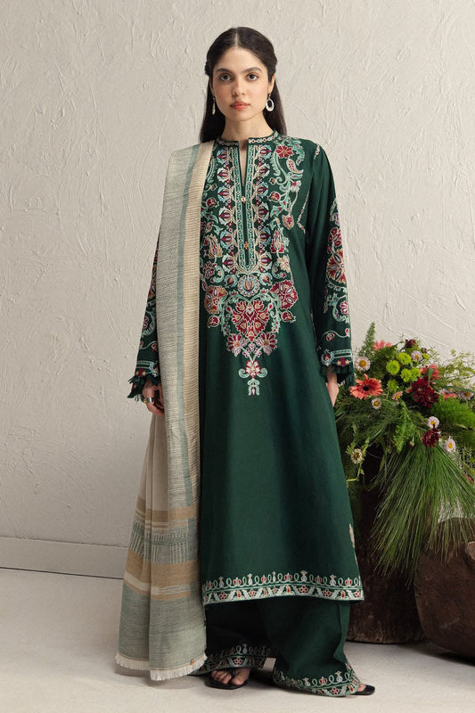 Coco by Zara Shahjahan Winter Unstitched 2026 | OCHRE-2B