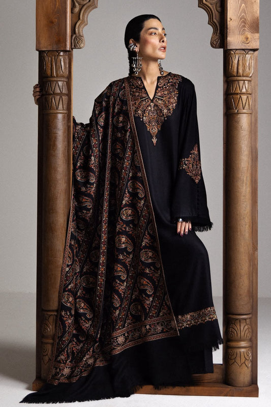Zara Shahjahan Saraab Winter Unstitched 2026 | OUD - D-05