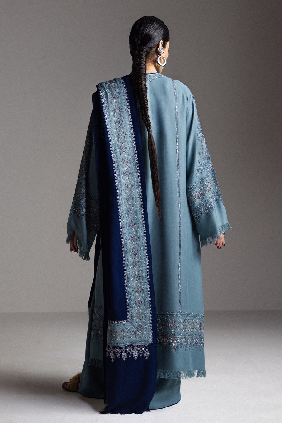 Zara Shahjahan Saraab Winter Unstitched 2026 | FIROZA - D-09