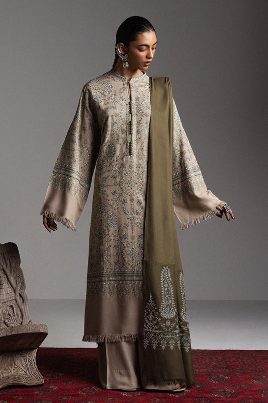 Zara Shahjahan Saraab Winter Unstitched 2026 | SARAB - D-08