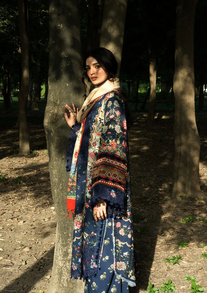 Elaf Wilderness Pashmina Shawl Edit 2026 | EWR-6B ASTRA